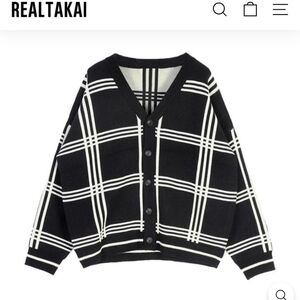 Realtakai. Men's cardigan